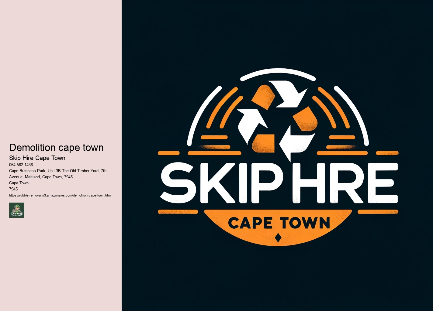 Demolition cape town
