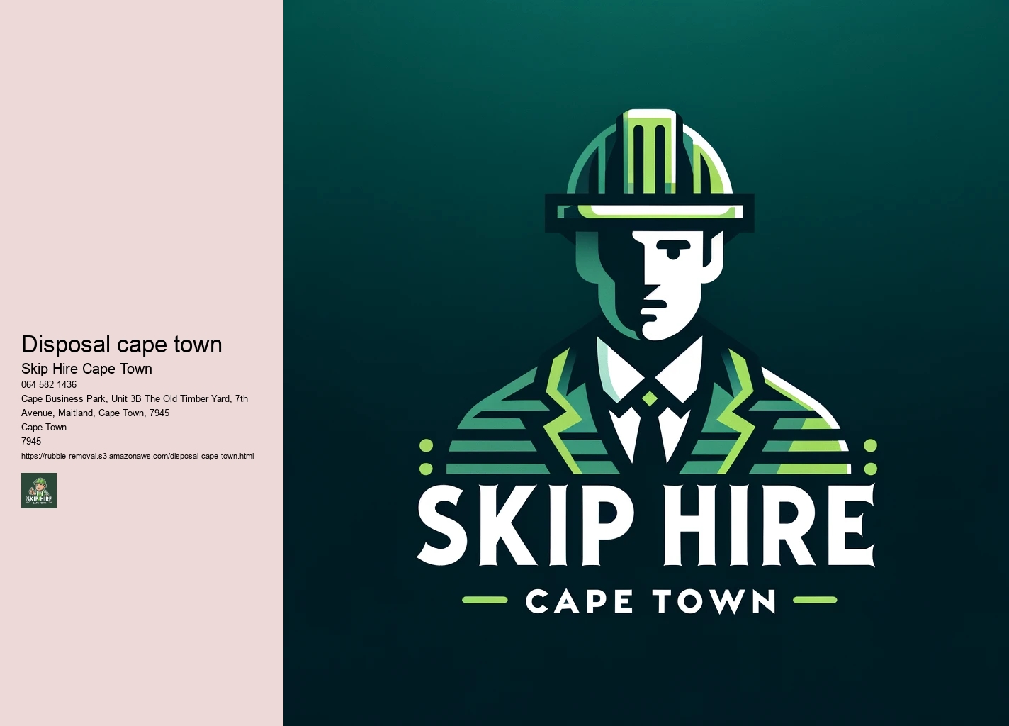 Disposal cape town